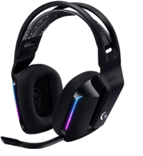 Logitech G733 LIGHTSPEED Wireless RGB Gaming Headset - BLACK  -  for sale in Emirates from Games2all