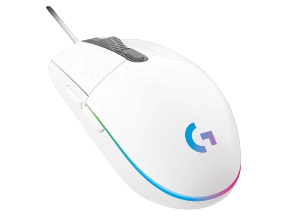 Logitech G203 Wired Gaming Mouse - white  for sale in Emirates from Games2all