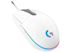 Logitech G203 Wired Gaming Mouse - white