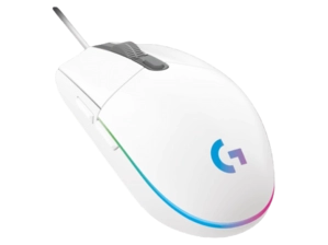 Logitech G203 Wired Gaming Mouse - white