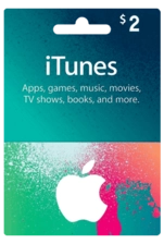 Apple iTunes Card 2$ USA  -  for sale in Emirates from Games2all