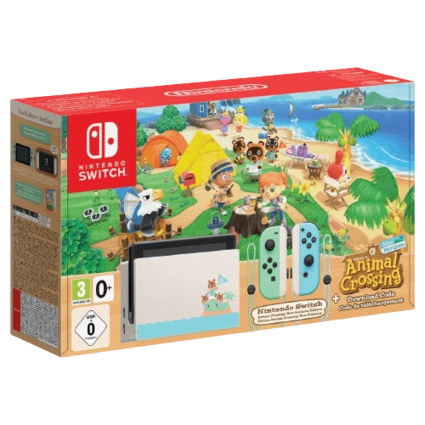 Nintendo Switch Console- Animal Crossing: New Horizons Edition