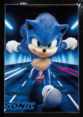 Sonic - 3D Gaming Poster   for sale in Emirates from Games2all