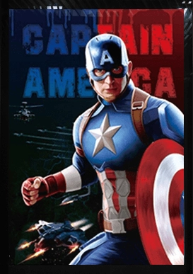 Captain America - 3D Movies Poster   for sale in Emirates from Games2all