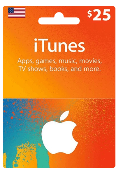 Apple iTunes Gift Card US 25$  for sale in Emirates from Games2all