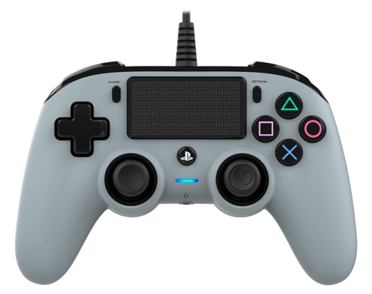 Nacon Wired Compact PS4 Controller - Gray