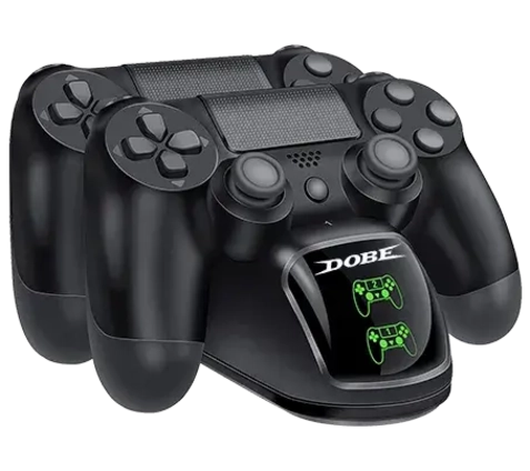 Dobe Dual Charging Dock for PS4 Wireless Controller with Light