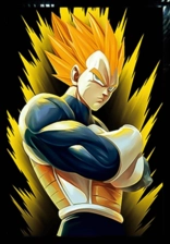 Dragon Ball Super Saiyan 3D Anime Poster   for sale in Emirates from Games2all