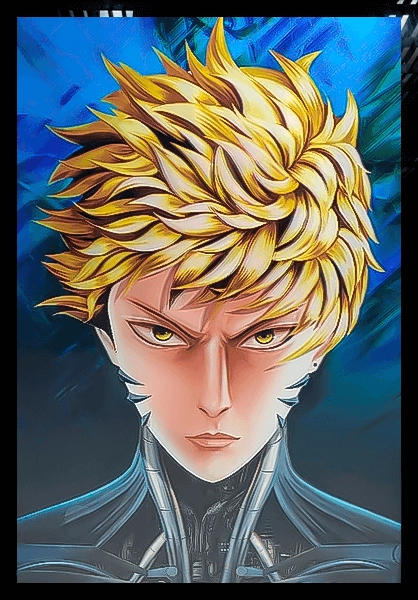 One Punch Man - Saitama / Genos - 3D Anime Poster   for sale in Emirates from Games2all