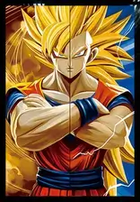 Dragon Ball: Goku 3D Poster 