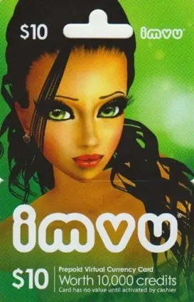 IMVU 10 USD Gift Card GLOBAL