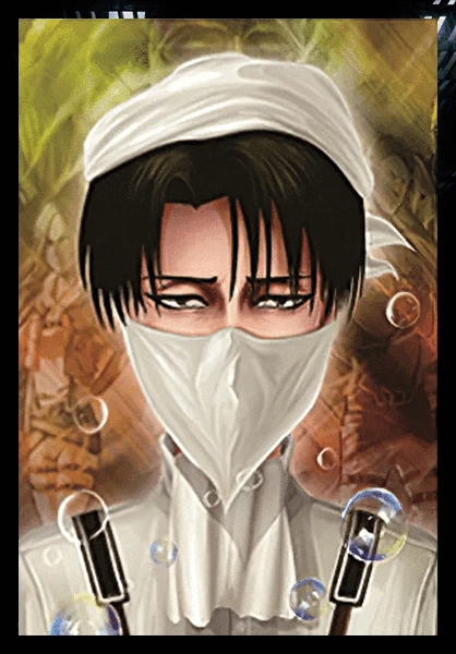 Attack on Titan - Levi Ackerman - 3D Anime Poster   for sale in Emirates from Games2all