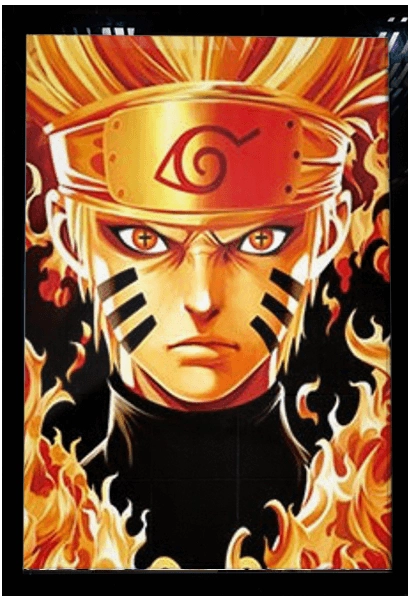 Naruto (V2) 3D Anime Poster   for sale in Emirates from Games2all