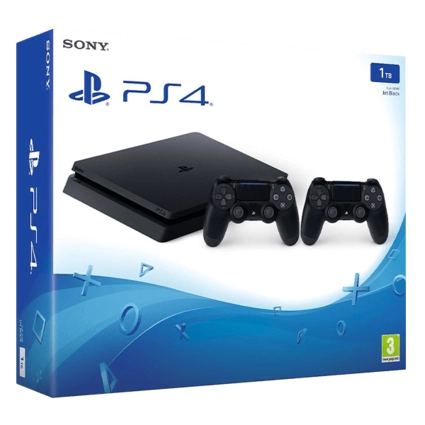 PlayStation 4 Slim 1TB Console + Extra Controller