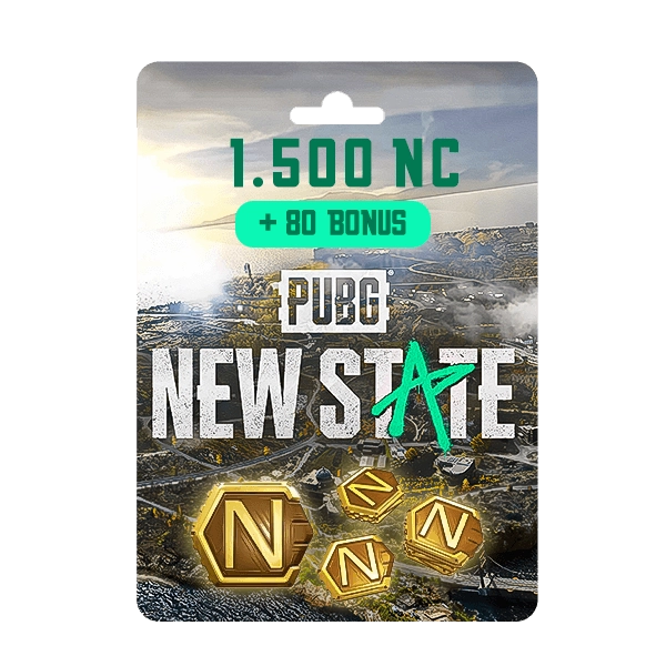 PUBG New State 1500+80 NC   for sale in Emirates from Games2all