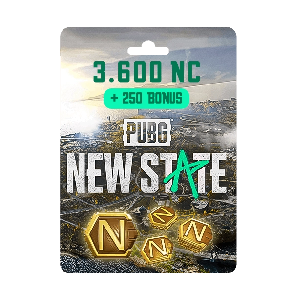 PUBG New State 3600+250 NC   for sale in Emirates from Games2all