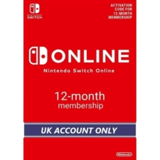 Nintendo E-shop Online Membership 12 Months UK -  for sale in Emirates from Games2all