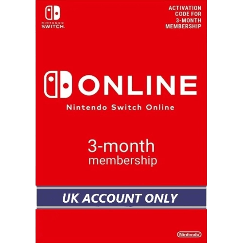 Nintendo E-shop Online Membership 3 Months UK  for sale in Emirates from Games2all