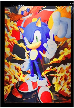 Sonic 3D Gaming Poster   for sale in Emirates from Games2all