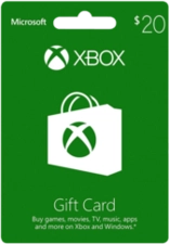 Xbox Live $20 Gift Card - US Digital Code -  for sale in Emirates from Games2all