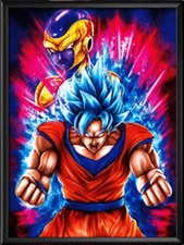 Dragon Ball: Saiyan Goku 3D Anime Poster   for sale in Emirates from Games2all