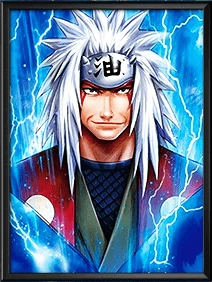 Naruto, Obito Uchiha and Jiraiya 3D Anime Poster  for sale in Emirates from Games2all