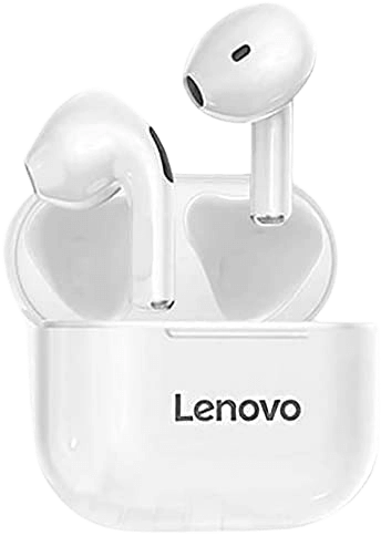 Lenovo LP40 Bluetooth Wireless Earbuds (Live Pods) - White  for sale in Emirates from Games2all