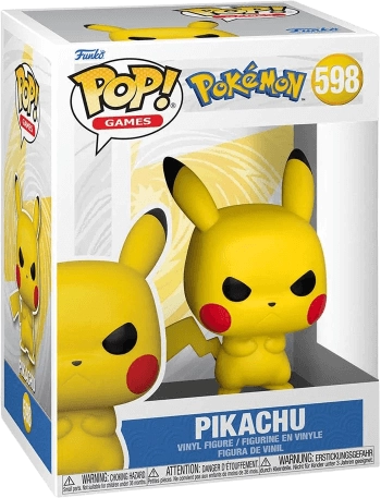 Funko Pop! Games: Pokemon - Grumpy Pikachu Pokedex  for sale in Emirates from Games2all