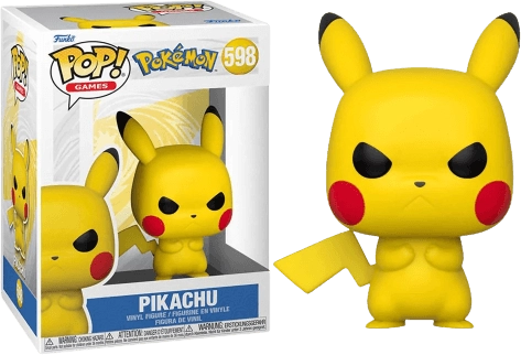 Funko Pop! Games: Pokemon - Grumpy Pikachu Pokedex  for sale in Emirates from Games2all