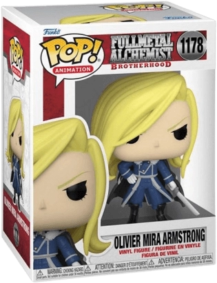 Funko Pop! Anime: Fullmetal Alchemist: Brotherhood- Olivier Armstrong with Sword  for sale in Emirates from Games2all