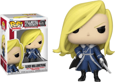 Funko Pop! Anime: Fullmetal Alchemist: Brotherhood- Olivier Armstrong with Sword  for sale in Emirates from Games2all