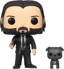 Funko Pop! Movies: John Wick - John Wick in Black Suit with His Dog  for sale in Emirates from Games2all