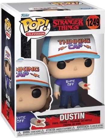 Funko Pop! TV: Stranger Things S4- Dustin Hellfire with Die  for sale in Emirates from Games2all