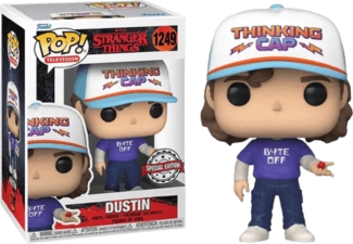 Funko Pop! TV: Stranger Things S4- Dustin Hellfire with Die  for sale in Emirates from Games2all