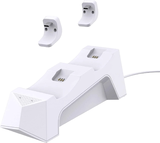 GameWill Dual Charging Dock for PS5 DualSense Wireless Controllers - White  for sale in Emirates from Games2all