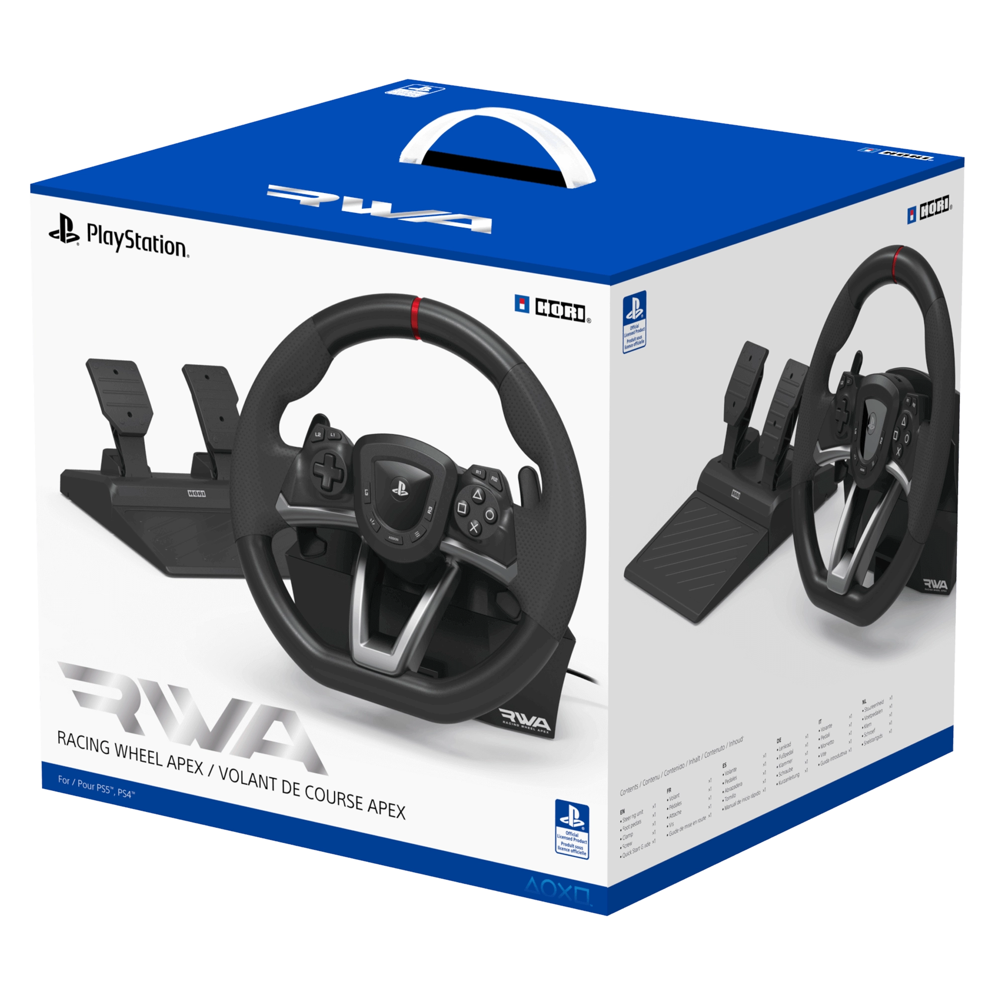 Hori RWA Racing Wheel Apex for PS4, PS5 and PC  for sale in Emirates from Games2all