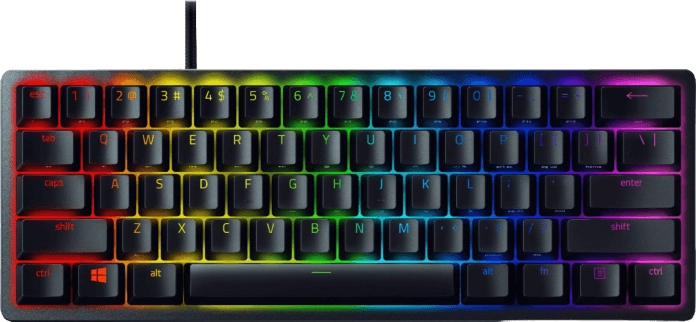 Razer Huntsman Mini Chr 60% KB Purple (Clicky) Switch - US - Black  for sale in Emirates from Games2all