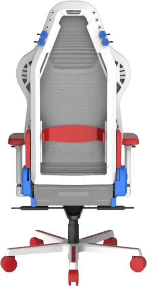 Dxracer Air Series Gaming Chair - White & Red & Blue  for sale in Emirates from Games2all