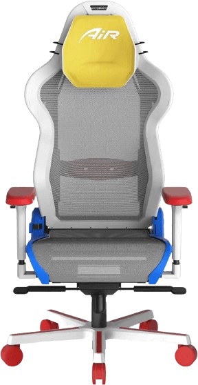 Dxracer Air Series Gaming Chair - White & Red & Blue  for sale in Emirates from Games2all