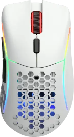 Glorious Gaming Mouse Model D - Matte White with RGB  for sale in Emirates from Games2all