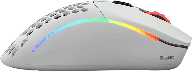 Glorious Gaming Mouse Model D - Matte White with RGB  for sale in Emirates from Games2all