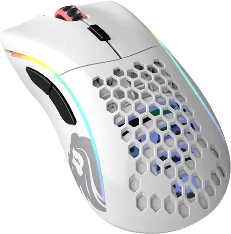 Glorious Gaming Mouse Model D - Glossy White with RGB  for sale in Emirates from Games2all