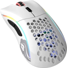 Glorious Gaming Mouse Model D - Glossy White with RGB  for sale in Emirates from Games2all