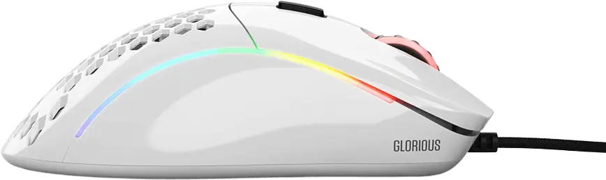 Glorious Gaming Mouse Model D - Glossy White with RGB  for sale in Emirates from Games2all