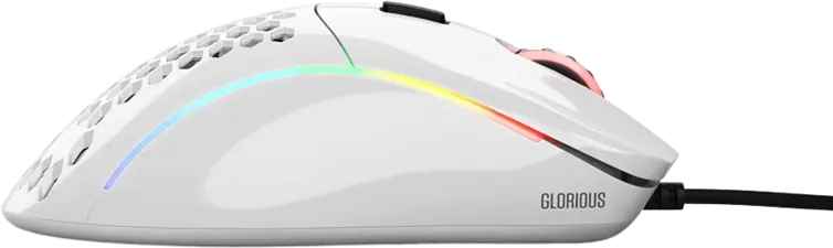 Glorious Gaming Mouse Model D - Glossy White with RGB  for sale in Emirates from Games2all