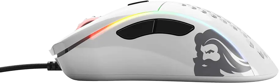 Glorious Gaming Mouse Model D - Glossy White with RGB  for sale in Emirates from Games2all