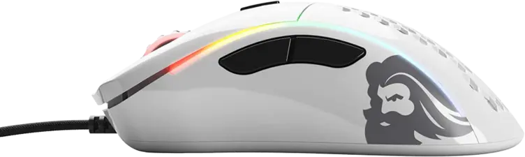 Glorious Gaming Mouse Model D - Glossy White with RGB  for sale in Emirates from Games2all