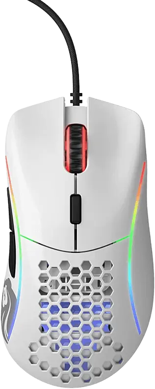 Glorious Gaming Mouse Model D - Glossy White with RGB  for sale in Emirates from Games2all