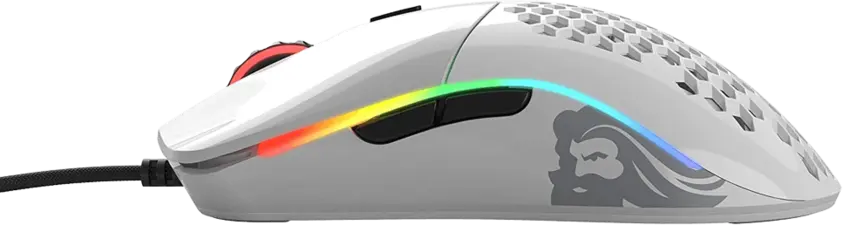 Glorious Gaming Mouse Model O - Glossy White with RGB  for sale in Emirates from Games2all