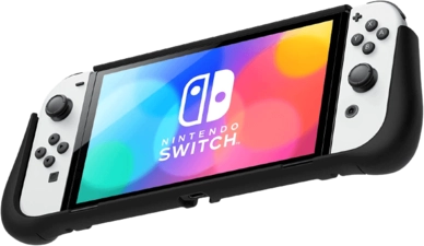 Hybrid System Armor Cover for Nintendo Switch OLED - Black  for sale in Emirates from Games2all